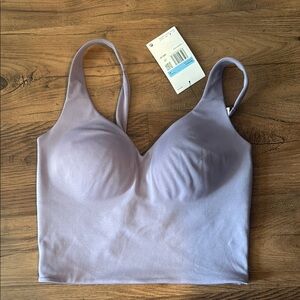 Padded Lavender Nike Tank